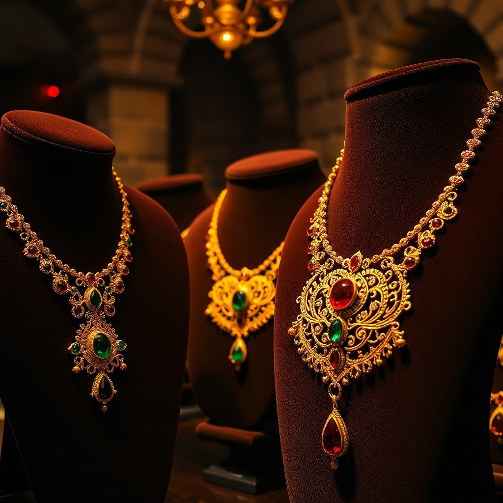 Exquisite handcrafted gold jewelry and bespoke gemstones found through luxury shopping in Istanbul.