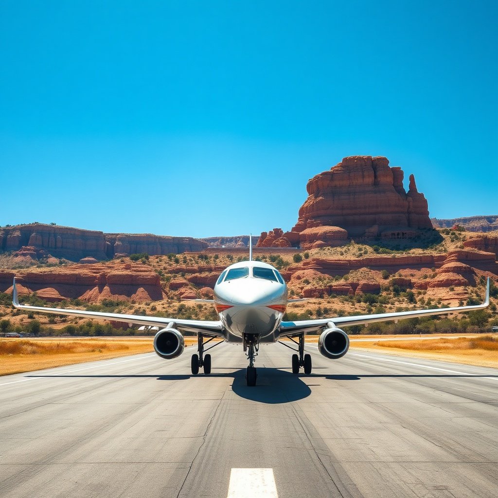 Regional jet taxiing on the tarmac as part of a fast Istanbul airport to Cappadocia transfer, showcasing the efficient 1.5-hour domestic route to central Turkey.