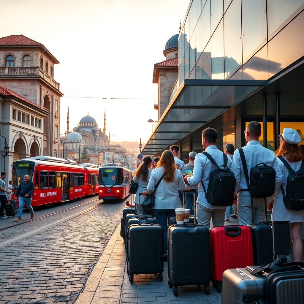 Seamless istanbul arrivals connections from airport exits and cruise ports to iconic city transport routes and historic waterfront districts.